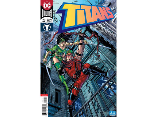 Comic Books DC Comics - Titans 020 - Bradshaw Variant Edition (Cond. VF-) - 8830 - Cardboard Memories Inc.