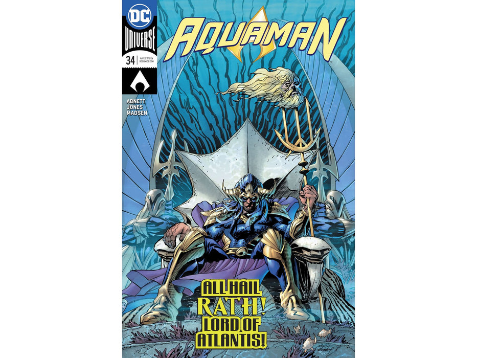Comic Books DC Comics - Aquaman 034 (Cond. VF-) 15005 - Cardboard Memories Inc.
