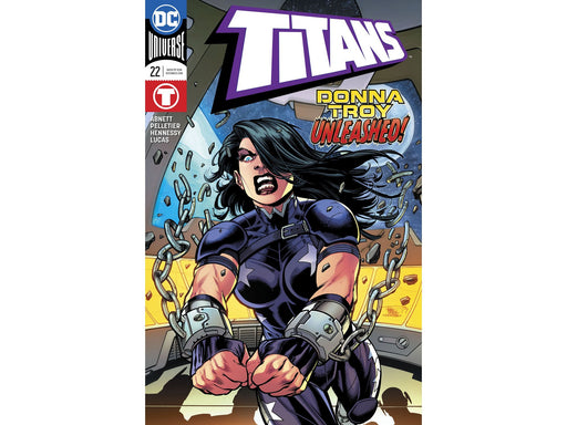 Comic Books DC Comics - Titans 022 (Cond. VF-) - 8832 - Cardboard Memories Inc.