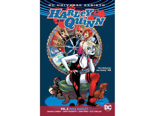Comic Books, Hardcovers & Trade Paperbacks DC Comics - Harley Quinn (2018) Vol. 05 - Vote Harley (Rebirth) (Cond. VF-) - TP0483 - Cardboard Memories Inc.