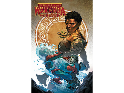 Comic Books Marvel Comics - Amazing Spider-Man Wakanda Forever 001 Connecting Variant (Cond. VF-) 14475 - Cardboard Memories Inc.