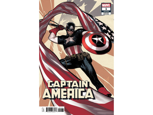 Comic Books Marvel Comics - Captain America (2018) 001 - Hughs Variant Edition (Cond. VF-) - 10942 - Cardboard Memories Inc.