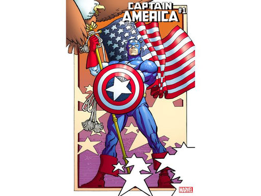 Comic Books Marvel Comics - Captain America (2018) 001 - Miller Remastered Variant Edition (Cond. VF-) - 10941 - Cardboard Memories Inc.