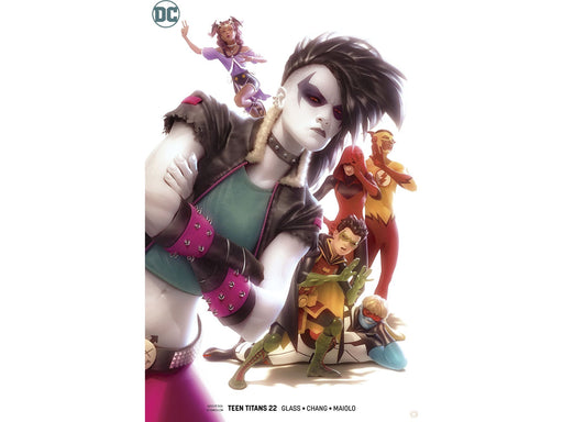 Comic Books DC Comics - Titans 022 - Garner Variant Edition (Cond. VF-) - 8834 - Cardboard Memories Inc.