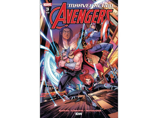 Comic Books Marvel Comics - Marvel Action Avengers (2019) 003 - Sommariva (Cond. FN/VF) - 12564 - Cardboard Memories Inc.
