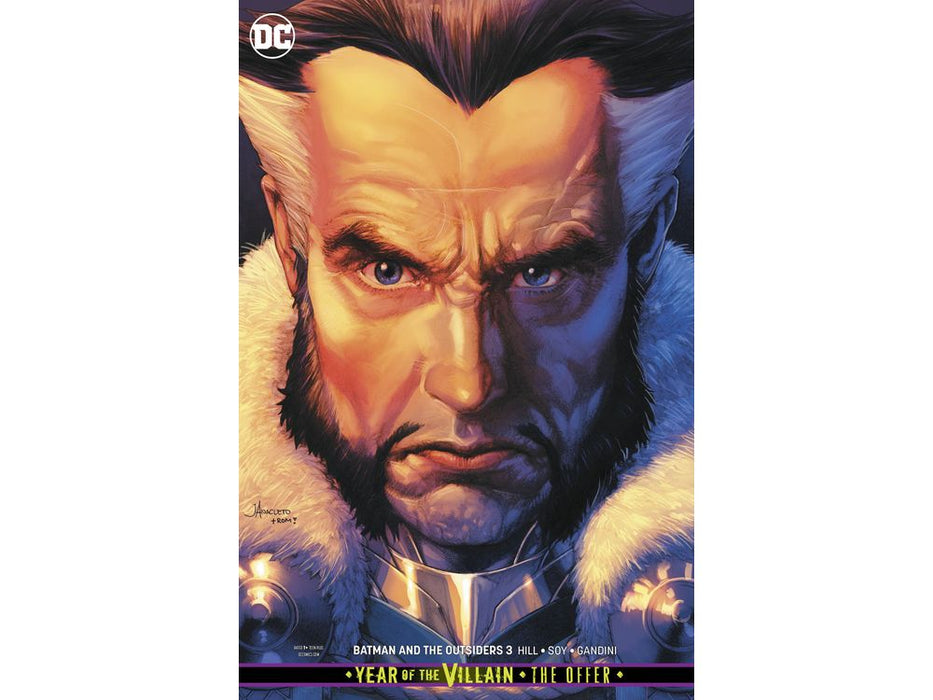 Comic Books DC Comics - Batman and the Outsiders 003 - Card Stock Variant Edition YOTV - 0703 - Cardboard Memories Inc.