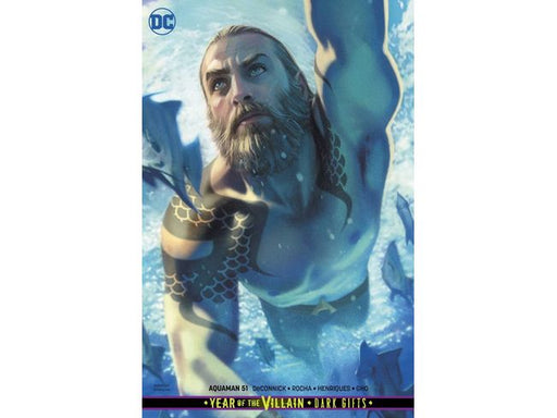 Comic Books DC Comics - Aquaman 051 Card Stock Variant (Cond. VF-) 14882 - Cardboard Memories Inc.