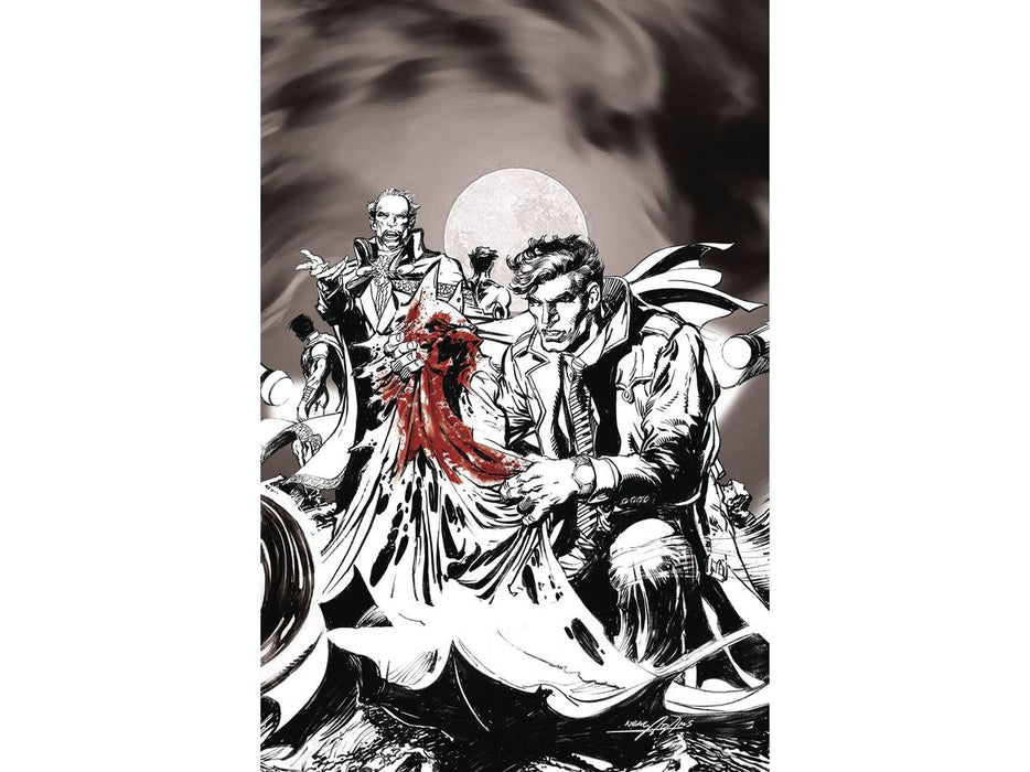 Comic Books DC Comics - Batman vs Ras Al Ghul 001 of 6 - Black and White Variant Edition - 3283 - Cardboard Memories Inc.