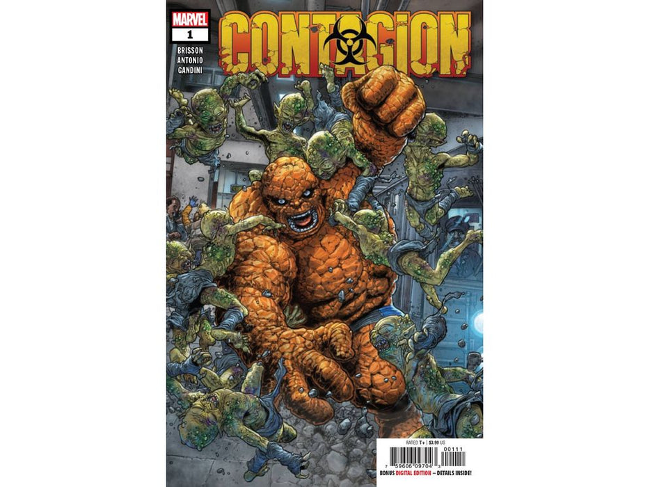 Comic Books Marvel Comics - Contagion 001 (Of 005) (Cond. VF-) - 8335 - Cardboard Memories Inc.