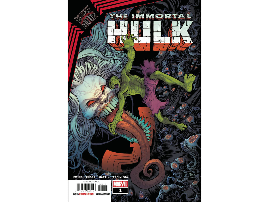 Comic Books Marvel Comics - King In Black Immortal Hulk 001 (Cond. VF-) - 8666 - Cardboard Memories Inc.