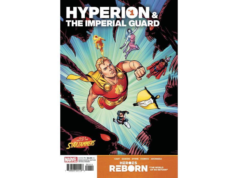 Comic Books Marvel Comics - Heroes Reborn Hyperion And The Imperial Guard 001 (Cond. VF-) - 8639 - Cardboard Memories Inc.