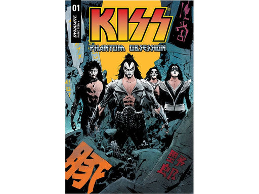 Comic Books Dynamite Comics - KISS Phantom Of Obsession 001 - Lee Variant Edition (Cond. VF-) - 9440 - Cardboard Memories Inc.