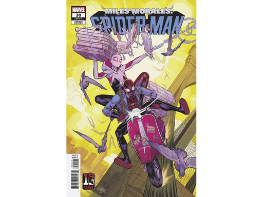 Comic Books Marvel Comics - Miles Morales Spider-Man 030 - 10th Anniversary Variant Edition (Cond. VF-) - 10505 - Cardboard Memories Inc.