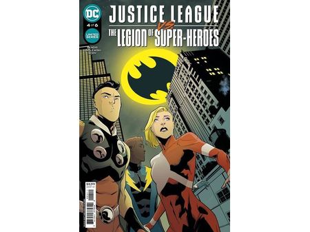 Comic Books DC Comics - Justice League vs Legion of Superheroes 004 (Cond. VF-) 14387 - Cardboard Memories Inc.