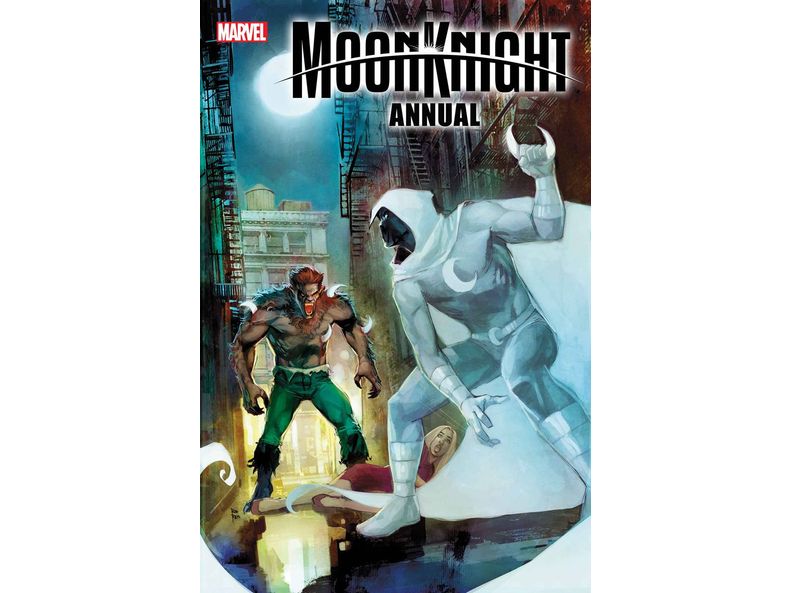 Comic Books Marvel Comics - Moon Knight Annual 001 (Cond. VF-) 15042 - Cardboard Memories Inc.