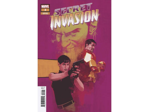 Comic Books Marvel Comics - Secret Invasion (2022) 003 - CVR C Aspinall Variant Edition (Cond. VF-) - 15975 - Cardboard Memories Inc.