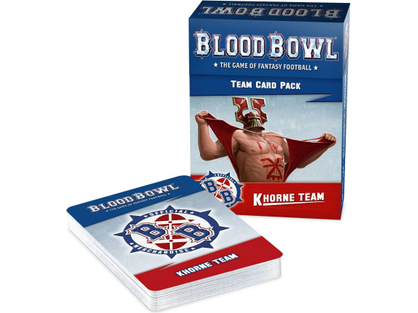 Collectible Miniature Games Games Workshop - Blood Bowl - Khorne Blood Bowl Team - Team Card Pack - 200-96 - Cardboard Memories Inc.