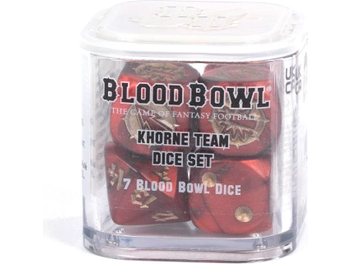 Collectible Miniature Games Games Workshop - Blood Bowl - Khorne Team Dice Set- 200-97 - Cardboard Memories Inc.