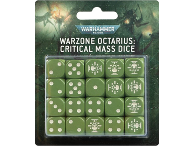 Collectible Miniature Games Games Workshop - Warhammer 40K - War Zone Octarius - Critical Mass - Dice Set - 40-28 - Cardboard Memories Inc.