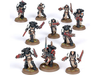Collectible Miniature Games Games Workshop - Warhammer 40K - Black Templars - Primaris Crusader Squad - 55-45 - Cardboard Memories Inc.