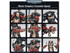 Collectible Miniature Games Games Workshop - Warhammer 40K - Black Templars - Primaris Crusader Squad - 55-45 - Cardboard Memories Inc.