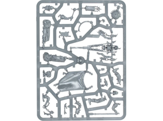 Collectible Miniature Games Games Workshop - Warhammer 40K - Black Templars - Chaplain Grimaldus and Retinue - 55-44 - Cardboard Memories Inc.