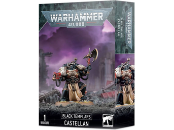 Collectible Miniature Games Games Workshop - Warhammer 40K - Black Templars - Castellan - 55-47 - Cardboard Memories Inc.