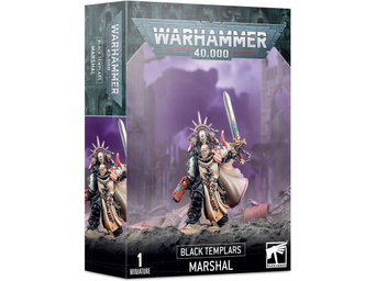 Collectible Miniature Games Games Workshop - Warhammer 40K - Black Templars - Marshal - 55-48 - Cardboard Memories Inc.