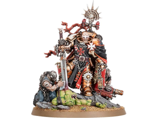 Collectible Miniature Games Games Workshop - Warhammer 40K - Black Templars - High Marshal Helbrecht - 55-41 - Cardboard Memories Inc.