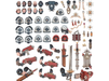 Collectible Miniature Games Games Workshop - Warhammer 40K - Black Templars - Upgrades and Transfers - 55-49 - Cardboard Memories Inc.