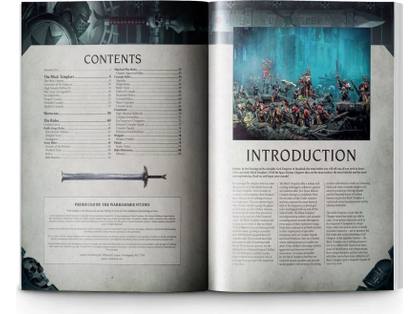 Collectible Miniature Games Games Workshop - Warhammer 40K - Black Templars - 9th Edition - Hardcover - 55-01 - Cardboard Memories Inc.