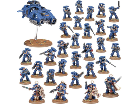 Collectible Miniature Games Games Workshop - Warhammer 40K - Space Marines - Battleforce - Shieldbreaker Strike Force - 48-47 - Cardboard Memories Inc.