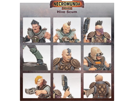 Collectible Miniature Games Games Workshop - Necromunda - Hive Scum - 300-81 - Cardboard Memories Inc.