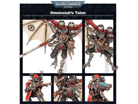 Collectible Miniature Games Games Workshop - Warhammer 40K - Adeptus Mechanicus - Battleforce - Omnissiahs Talon - 59-28 - Cardboard Memories Inc.