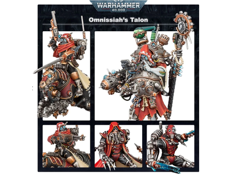 Collectible Miniature Games Games Workshop - Warhammer 40K - Adeptus Mechanicus - Battleforce - Omnissiahs Talon - 59-28 - Cardboard Memories Inc.