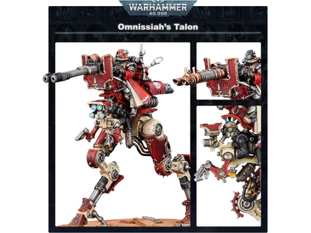 Collectible Miniature Games Games Workshop - Warhammer 40K - Adeptus Mechanicus - Battleforce - Omnissiahs Talon - 59-28 - Cardboard Memories Inc.