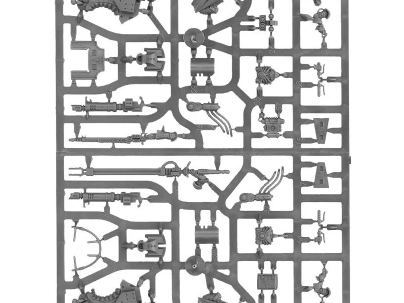 Collectible Miniature Games Games Workshop - Warhammer 40K - Adeptus Mechanicus - Battleforce - Omnissiahs Talon - 59-28 - Cardboard Memories Inc.