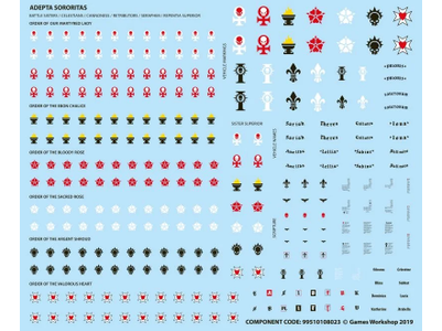 Collectible Miniature Games Games Workshop - Warhammer 40K - Adepta Sororitas - Battle Sisters Squad - 52-20 - Cardboard Memories Inc.