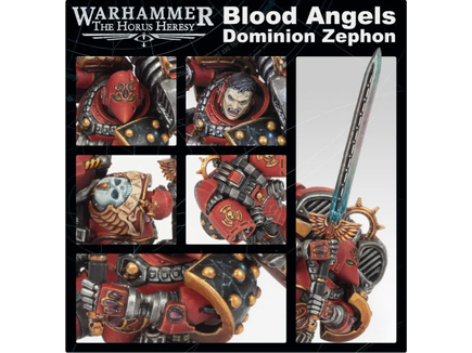 Collectible Miniature Games Games Workshop - Warhammer 40K - Space Marines - Dominion Zephon - Black Library Celebration 2022 - 31-22 - Cardboard Memories Inc.