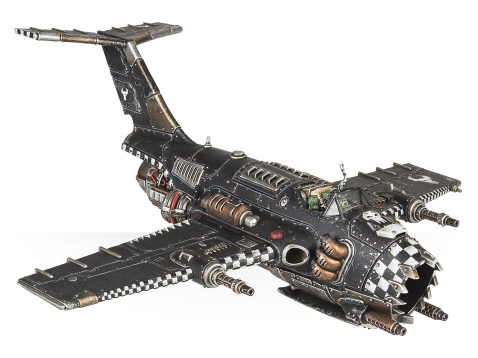 Collectible Miniature Games Games Workshop - Warhammer 40K - Orks - Dakkajet - 50-32 - Cardboard Memories Inc.