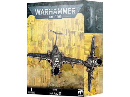 Collectible Miniature Games Games Workshop - Warhammer 40K - Orks - Dakkajet - 50-32 - Cardboard Memories Inc.