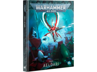 Collectible Miniature Games Games Workshop - Warhammer 40K - Codex - Aeldari - 9th Edition - Hardcover - 46-01 - Cardboard Memories Inc.