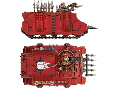 Collectible Miniature Games Games Workshop - Warhammer 40K - Chaos Space Marines - Chaos Rhino - 43-11 - Cardboard Memories Inc.