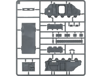 Collectible Miniature Games Games Workshop - Warhammer 40K - Chaos Space Marines - Chaos Rhino - 43-11 - Cardboard Memories Inc.