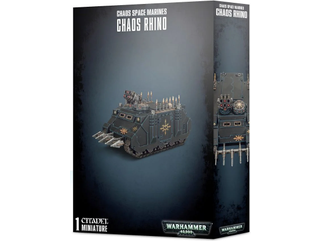 Collectible Miniature Games Games Workshop - Warhammer 40K - Chaos Space Marines - Chaos Rhino - 43-11 - Cardboard Memories Inc.