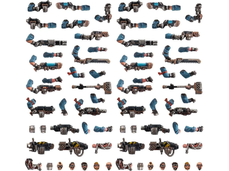 Collectible Miniature Games Games Workshop - Necromunda - Orlock Weapons and Upgrades - 300-73 - Cardboard Memories Inc.