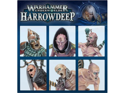 Collectible Miniature Games Games Workshop - Warhammer Underworlds - Harrowdeep - The Exiled Dead - 109-12 - Cardboard Memories Inc.