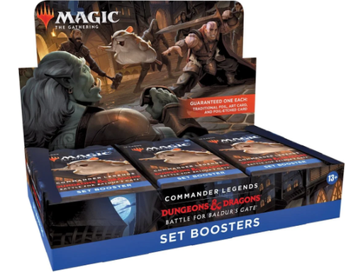 Trading Card Games Magic the Gathering - Commander Legends - Dungeons and Dragons - Battle for Baldurs Gate - Set Booster Box - Cardboard Memories Inc.