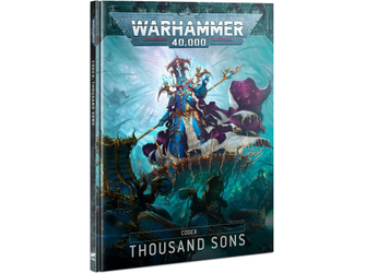 Collectible Miniature Games Games Workshop - Warhammer 40K - Codex - Thousand Sons - 9th Edition - Hardcover - 43-09 - Cardboard Memories Inc.