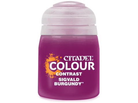 Paints and Paint Accessories Citadel Contrast Paint - Sigvald Burgundy - 29-64 - Cardboard Memories Inc.